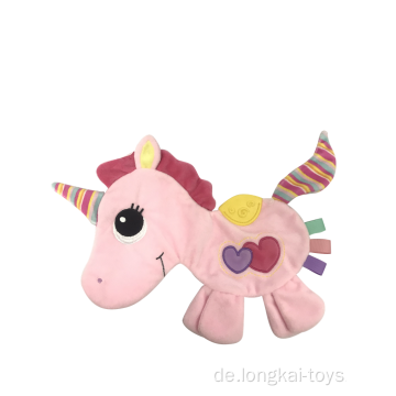 Baby Comfort Handtuch Unicorn Pink Mit Streifen